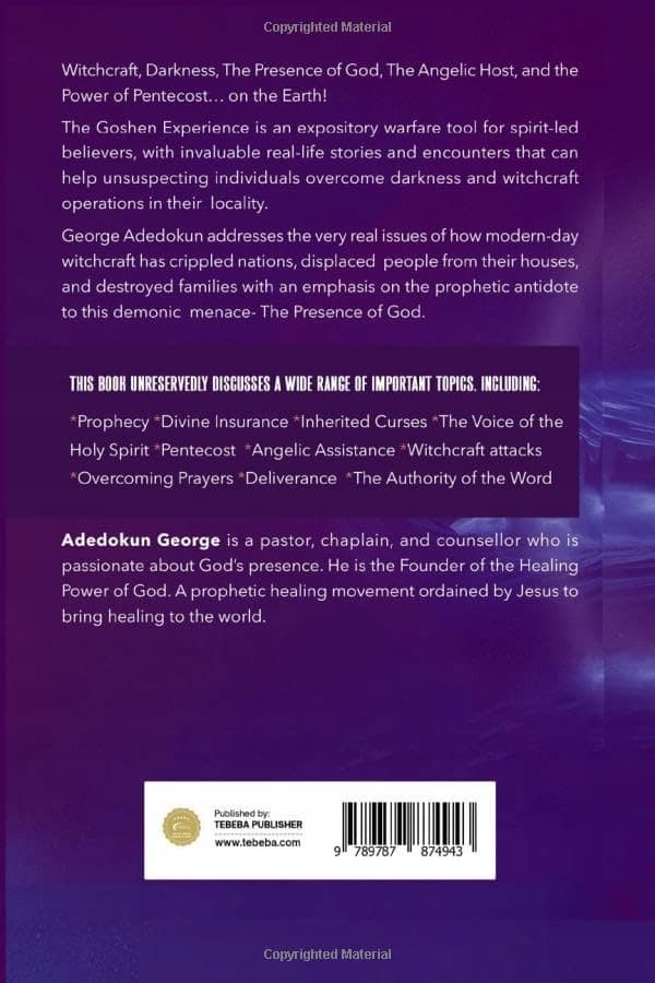 The Goshen Experience: Overcoming Darkness and Silencing Witchcraft Attacks
