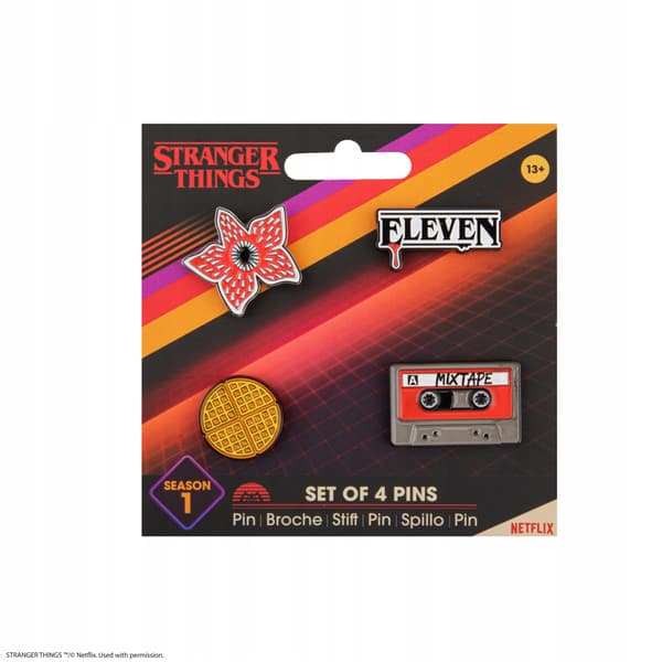 Series 1 Badge Set, Stranger Things