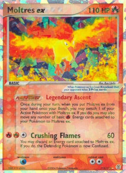 Pokemon Moltres ex