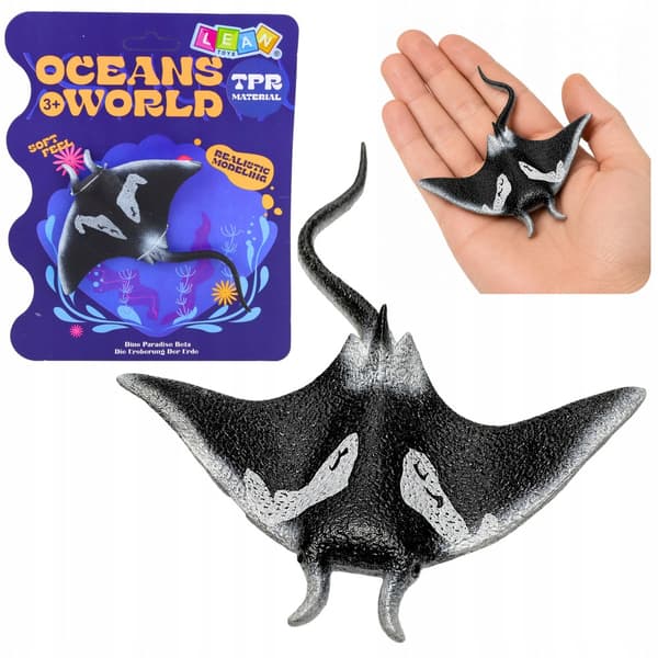 RUBBER STINGRAY FISH FIGURINE