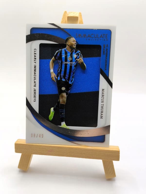 Panini Immaculate 2024/2025 Card: Marcus Thuram Inter Jersey – Limited Edition 08/49