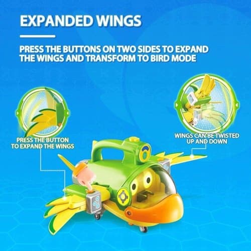 Spin Master PETRONIX Paul-E transforming animal figurine into Jia