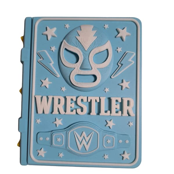 3D-printed ‘Wrestler’ figurine set