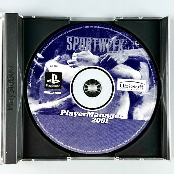 Sportweek: Player Manager 2001 | PS1 | PSX | PLAYSTATION | COMPLETE SET