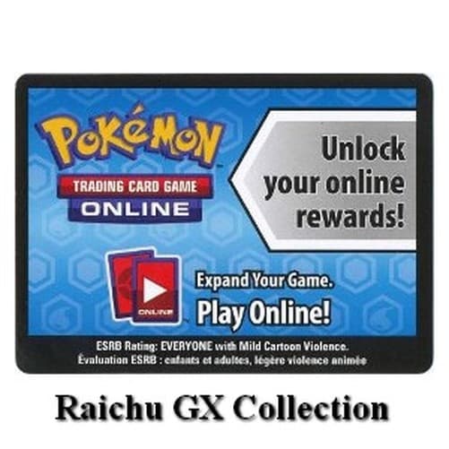 Pokemon Online Code Card