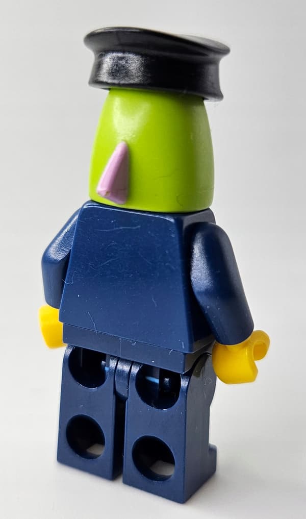 LEGO figure bob015 Bikini Bottom Express Bus Driver DEFECT /