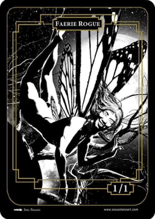 Magic: The Gathering Faerie Rogue Token