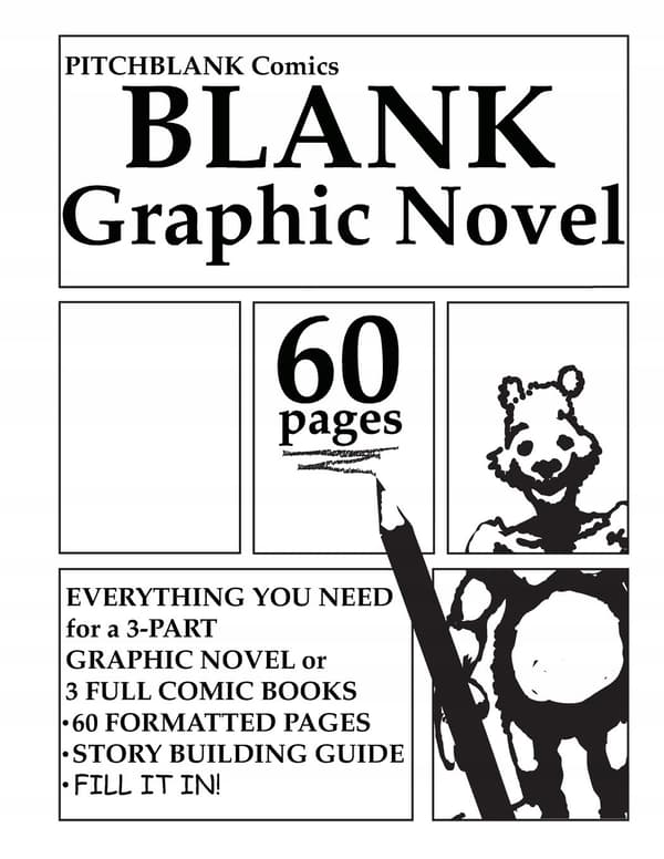 Graphic Novel Blank: 60 Formatted Pages Plus a Guide