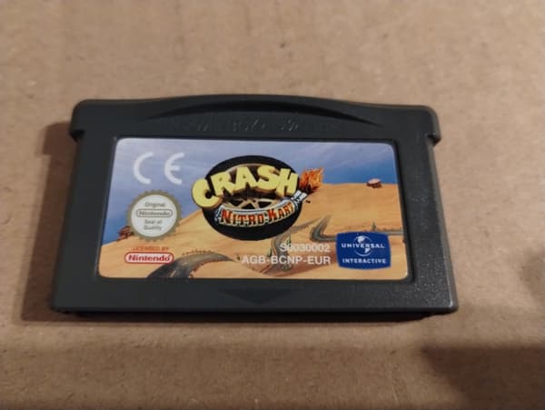 CRASH NITRO KART FOR GAME BOY ADVANCE