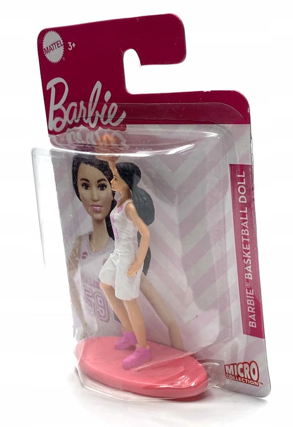 BARBIE BASKETBALL DOLL – DAMAGED, MANUFACTURING DEFECT