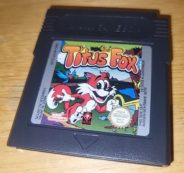 TITUS THE FOX – NINTENDO GAME BOY COLOUR GBC