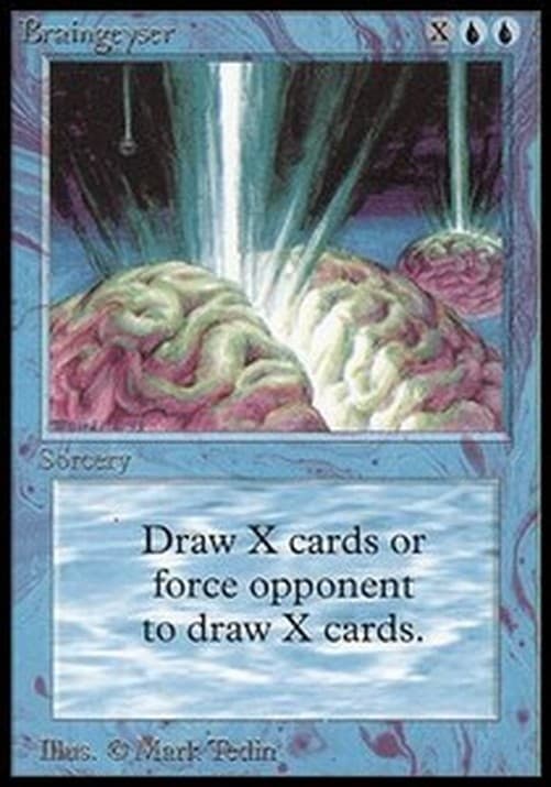 Magic: The Gathering Braingeyser