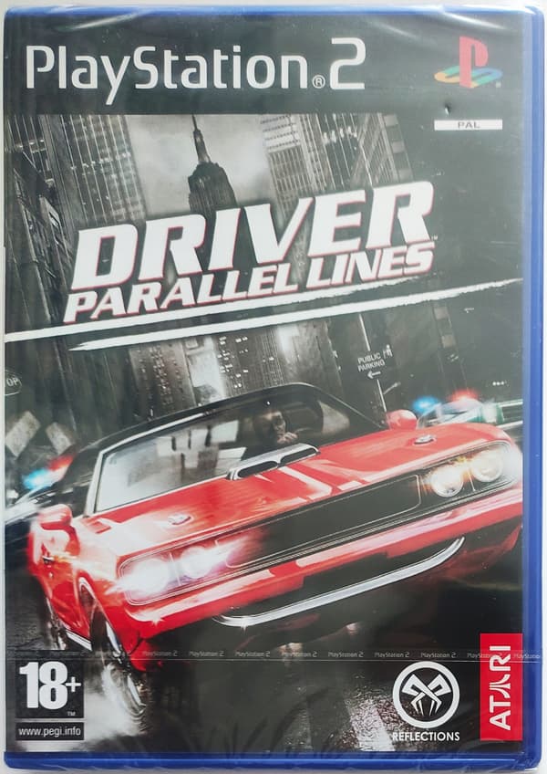 DRIVER PARALLEL LINES STICKER - PS2