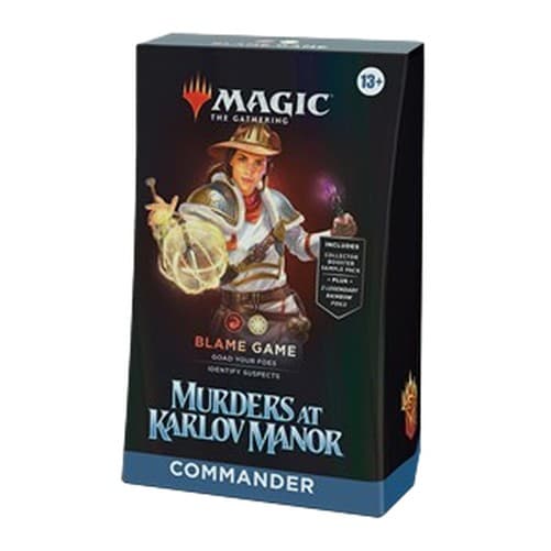 Magic: The Gathering Commander: Murders at Karlov Manor: Blame Game Commande