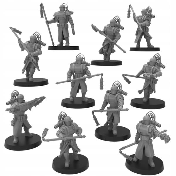 Vestal Temple Guard x10 ThatEvilOne 32 mm