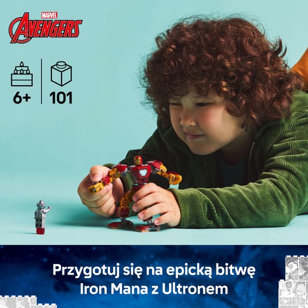LEGO Marvel: Iron Man’s Mech vs Ultron 76307