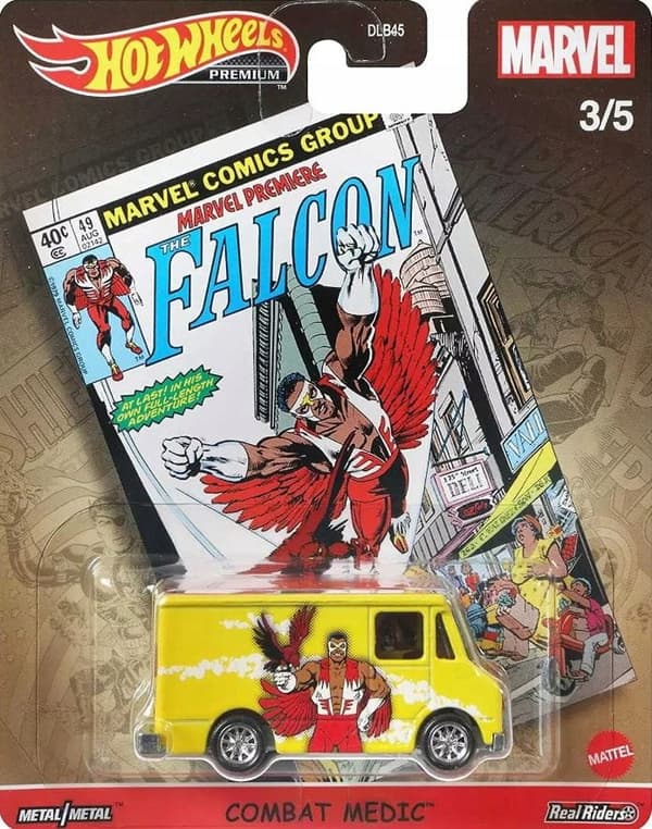 Hot Wheels – Marvel Falcon – Combat Medic – DLB45 GRL27