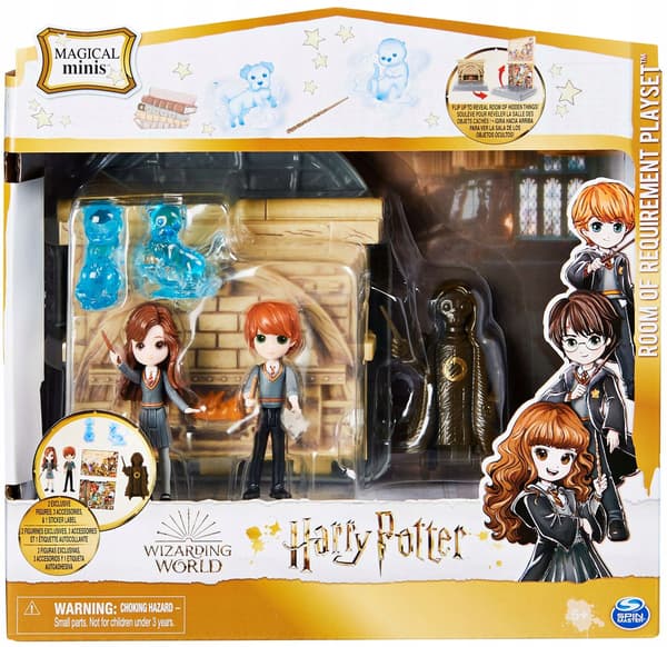 Harry Potter Figurine Pencil Caps Set