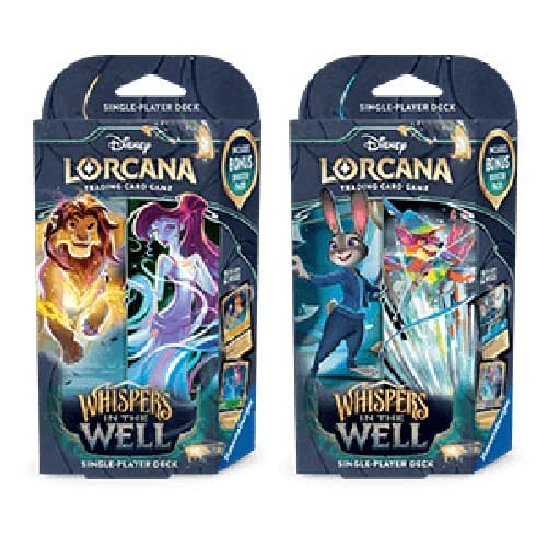 Lorcana Whispers in the Well: 2 Starter Deck Set German