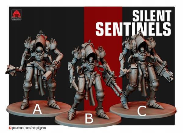 Silent Sentinels Red Pilgrim Miniatures