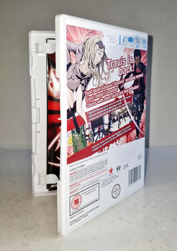 No More Heroes 2: Desperate Struggle Nintendo Wii 3XA DISC BDB-