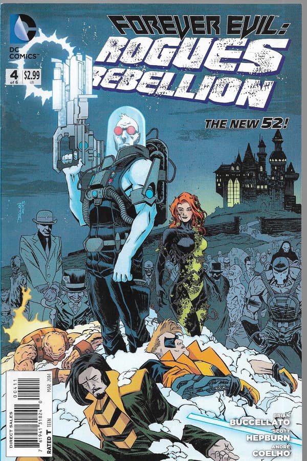 DC Forever Evil: Rogues Rebellion Comic Book 1–6/2013 (in English) – Complete set!