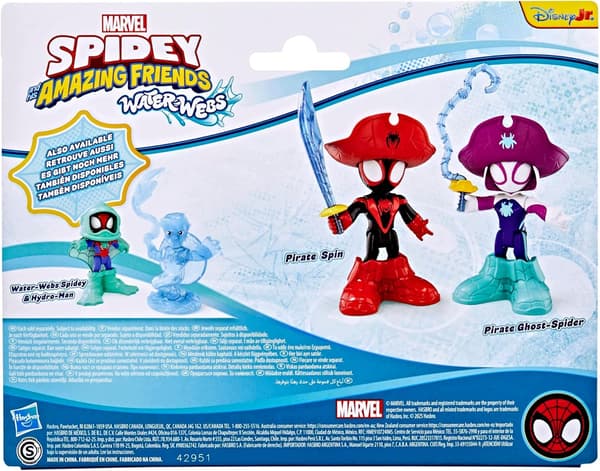 Miles Morales Ghost-Spider action figures – Pirates, 7.6cm