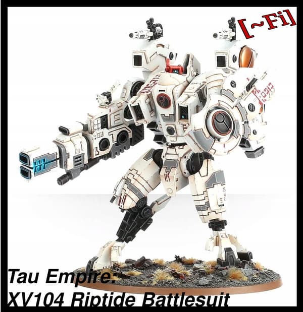 Warhammer 40 000: XV104 Riptide-stridsdräkt
