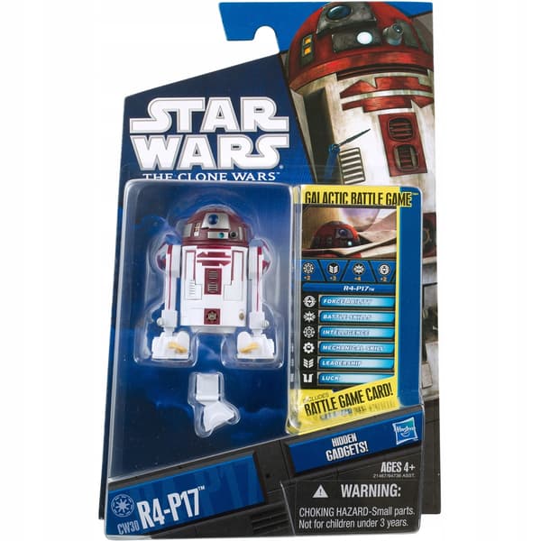 R4-P17 figurine from *The Clone Wars* (Star Wars) series
