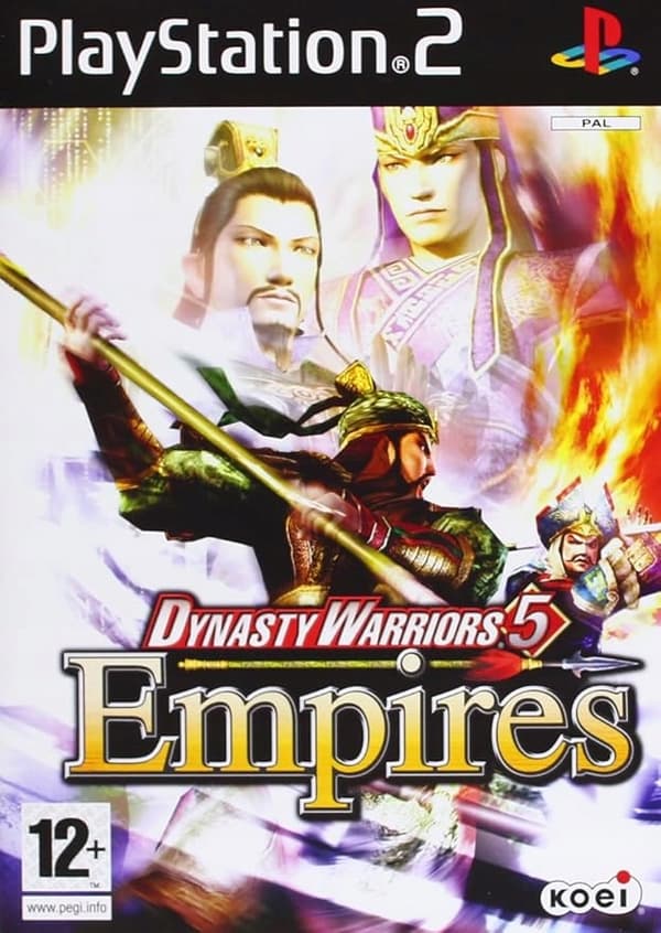 DYNASTY WARRIORS 5 EMPIRES PlayStation 2 (PS2) boxed copy