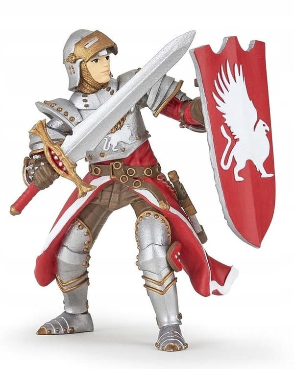 PAPO MEDIEVAL KNIGHT GRIFON FIGURINE