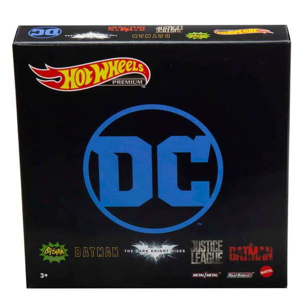 Hot Wheels Batman Cars – 5-pack, assorted colours
