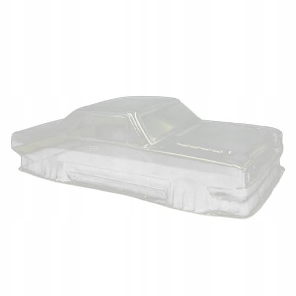 Car body shell: Sturdy, lightweight, durable, unpainted 1/28 scale RC car body shell