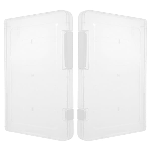 2 COMPACT BOXES FOR ORGANISING SMALL PARTS