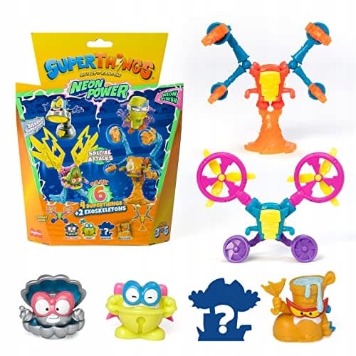 SuperThings NeonPower – 6-piece Exoskeleton