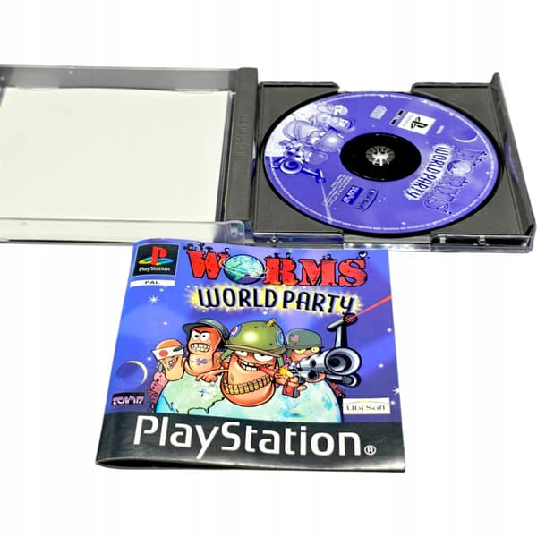WORMS WORLD PARTY PSX PS1 PlayStation #1