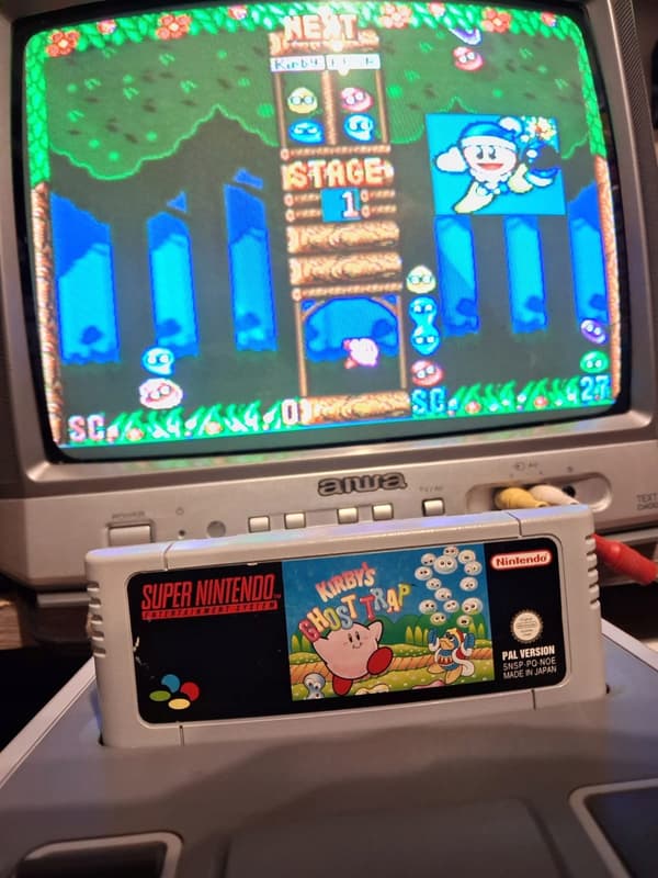 Kirby's Ghost Trap SNES – a Super Nintendo present