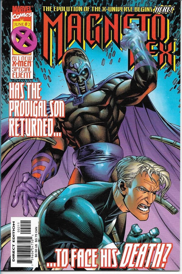 Marvel X-Men Magneto Rex Comic 1–3/1999 (in English)