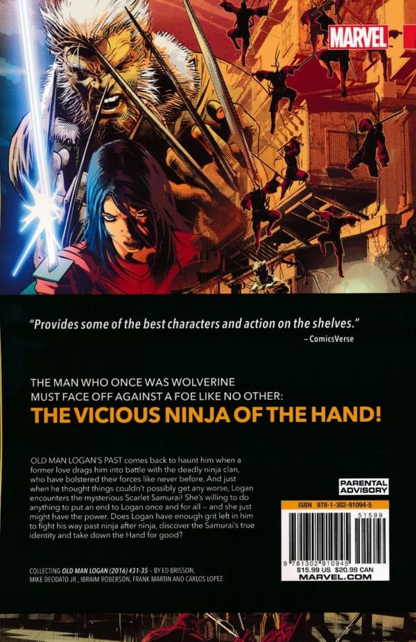 Wolverine: Old Man Logan Vol. 7, edited by Brisson