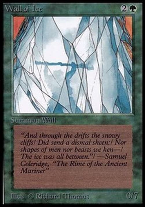 Magic: The Gathering Wall of Ice