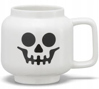 LEGO CERAMIC MUG – SKELETON, SMALL, 9.0 CM, 0.25 L. HALLOWEEN