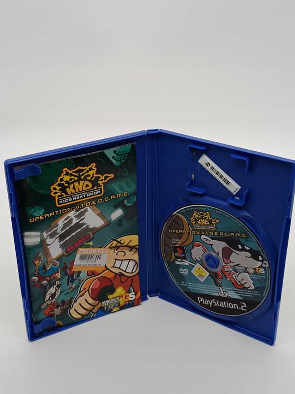 CODENAME KIDS NEXT DOOR OPERATION VIDEOGAME PlayStation 2 (PS2) boxed