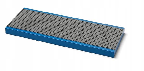 LEGO WALL SHELF WITH 3 BUILDING PLATES – BLUE 40130801
