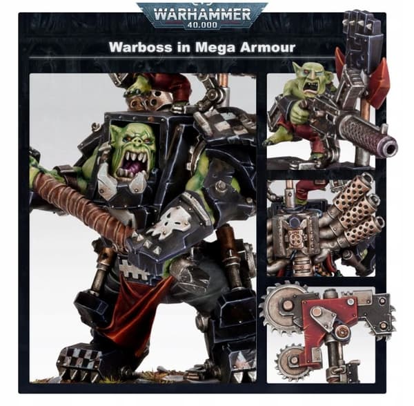 Orker – Warboss i Mega Armour
