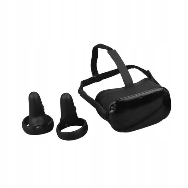 These 1/6-scale VR goggles are props for scenes featuring 12-inch male figures