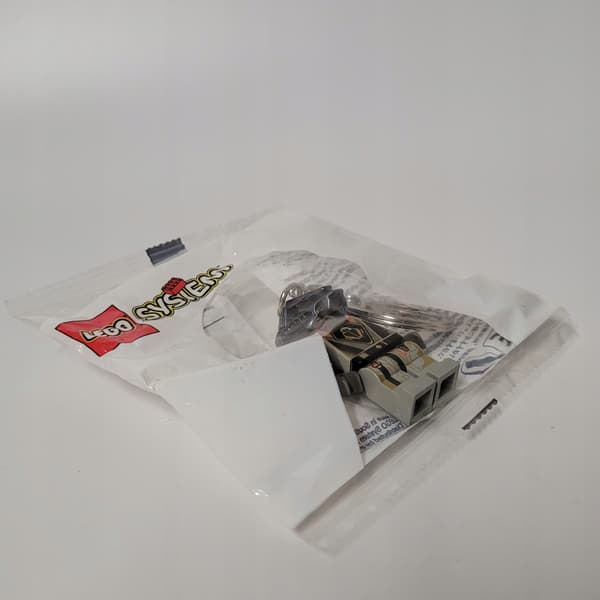 Lego System Space UFO Alien KC006 keyring, minifigure, MISB, 1996