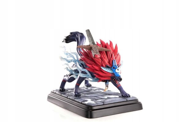 OKAMI (OKI WOLF FORM) RESIN STATUE [FIGURINE]