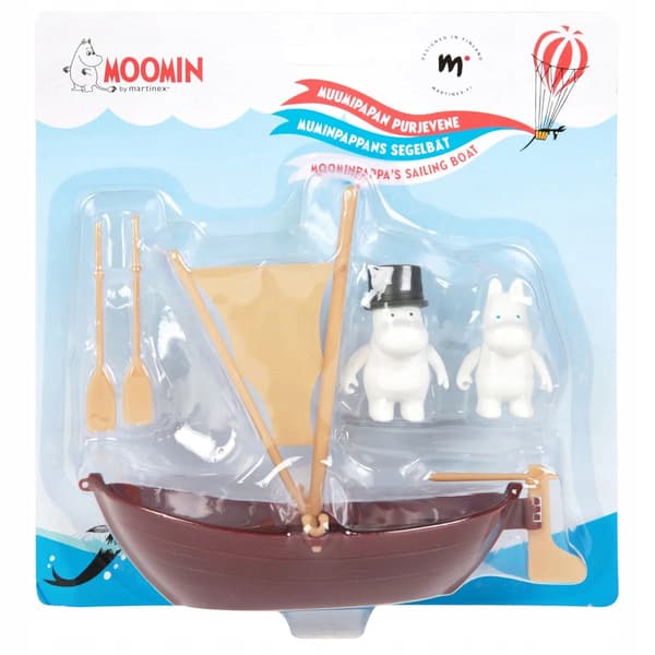 Sailing Boat: Moominpappa’s Ship – Moomin Figurine Set