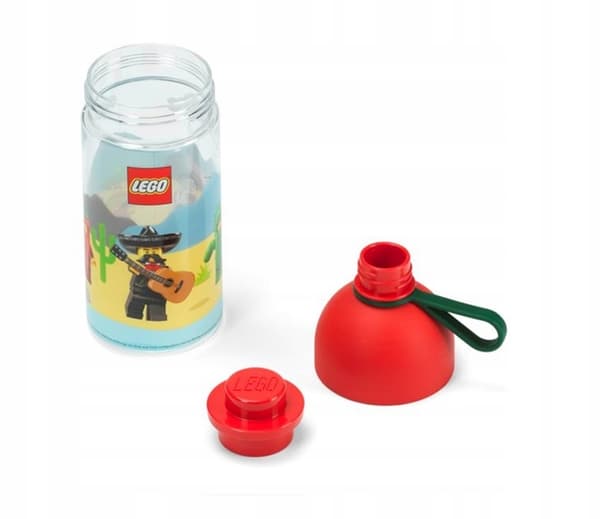 LEGO CLEAR WATER BOTTLE MEXICO 0.5L