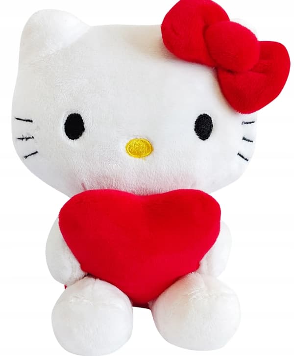 HELLO KITTY Hello Kitty Heart Mascot Figurine – 14cm